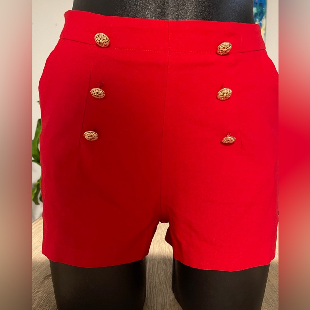 Ruby Karat, High-Waisted Shorts, Size Medium